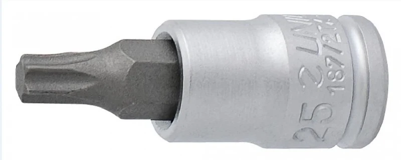 Unior Schraubendrehereinsatz 1/4" mit TX-Profil 27 187/2TX