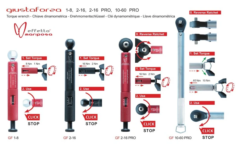 Giustaforza 2-16 Pro Anniversary - Torque wrench