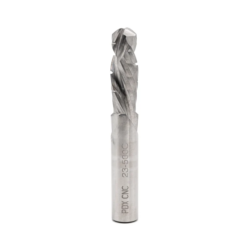 23-500C – 1/2 x 1.5" - Compression Spiral Chip Breaker 2 Flute Carbide End Mill