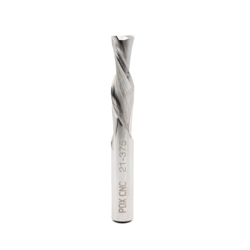 21-375 – 3/8 x 1.25" - Downcut Spiral 2 Flute Carbide End Mill