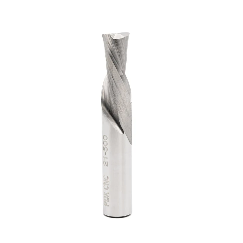 21-500 – 1/2 x 1" - Downcut Spiral 2 Flute Carbide End Mill