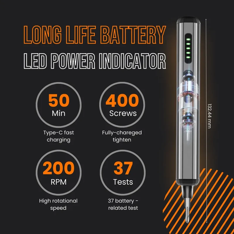 The Almighty Screwdriver™ Precision Electric Set 68 in 1