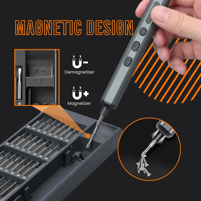 The Almighty Screwdriver™ Precision Electric Set 68 in 1