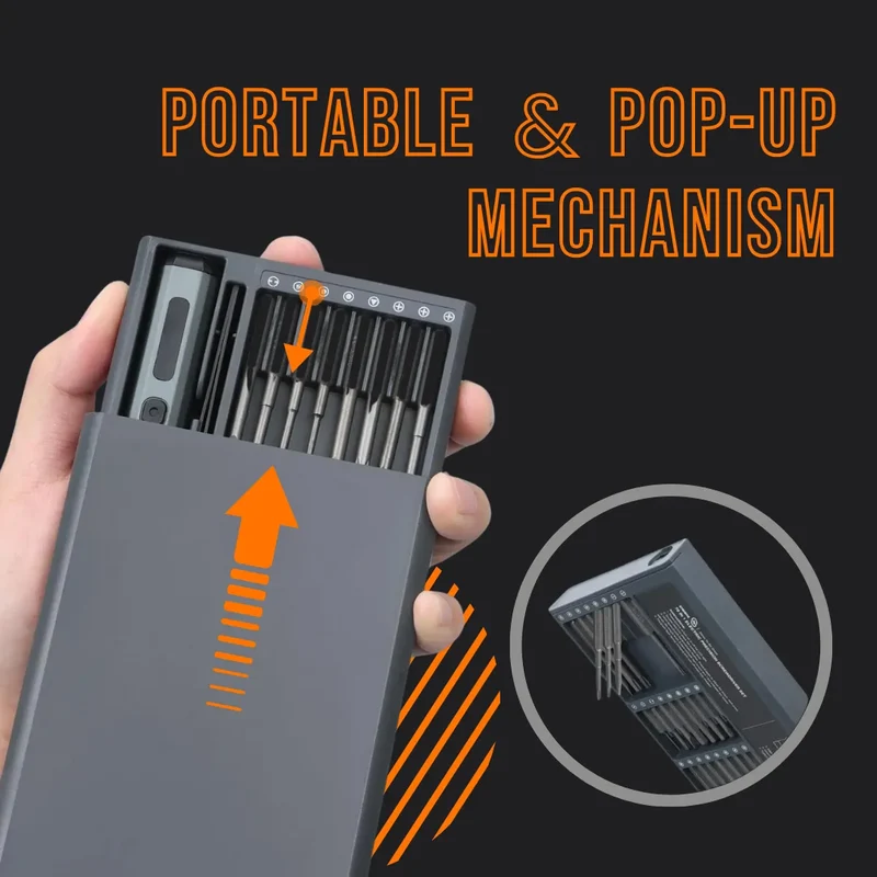 The Almighty Screwdriver™ Precision Electric Set 68 in 1
