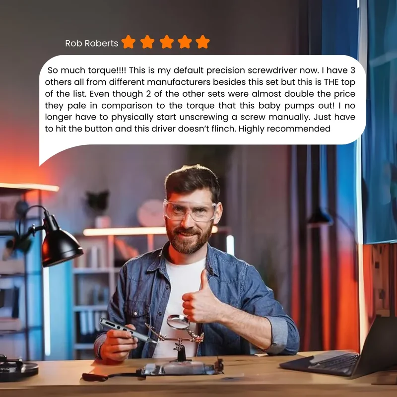 The Almighty Screwdriver™ Precision Electric Set 68 in 1