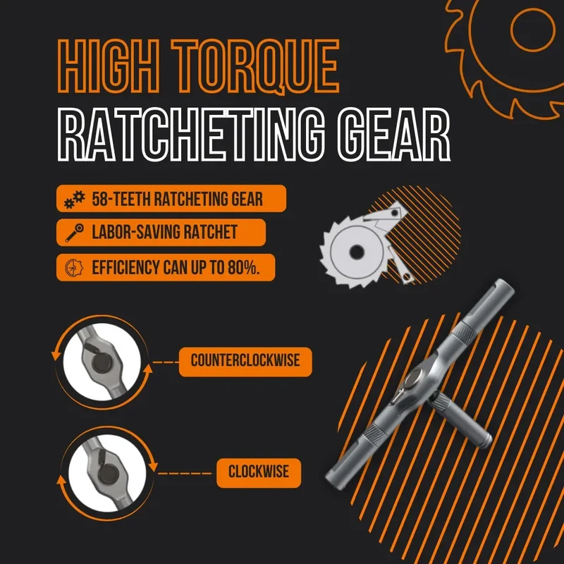 The Almighty Ratchet Wrench™ Set 24 in 1