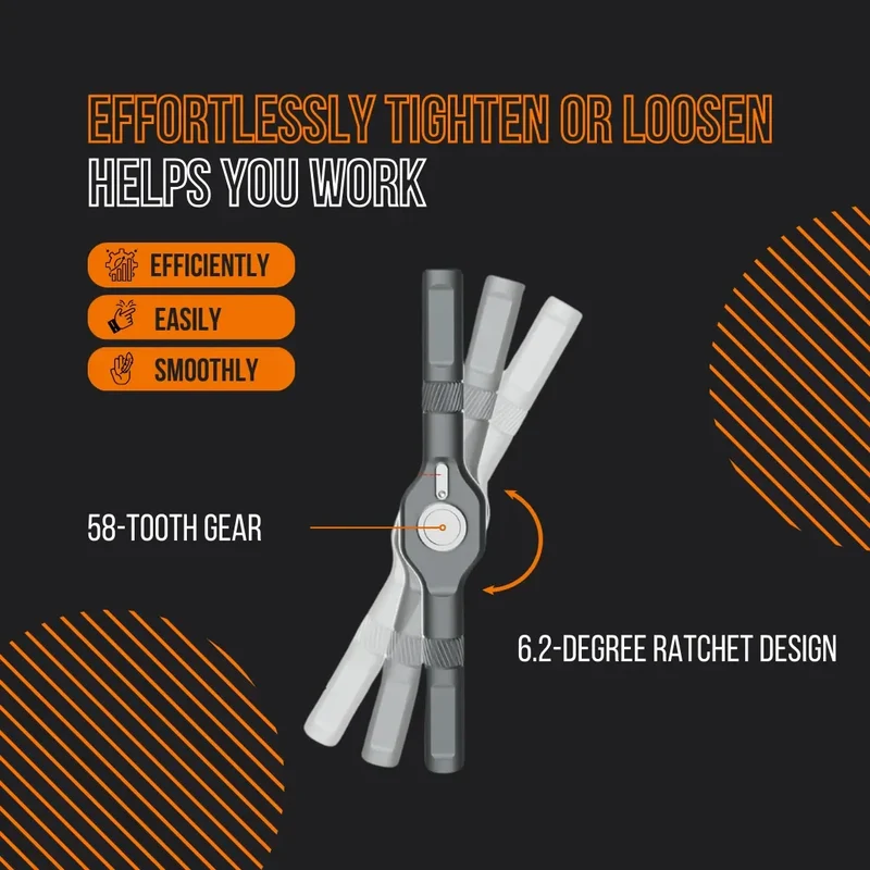 The Almighty Ratchet Wrench™ Set 24 in 1
