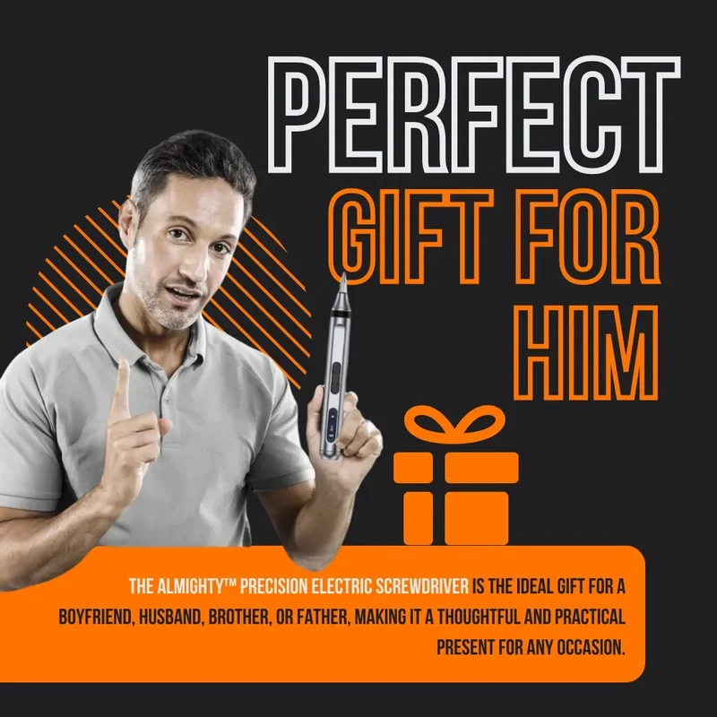 The Almighty Precision Electric Screwdriver 52 in 1™