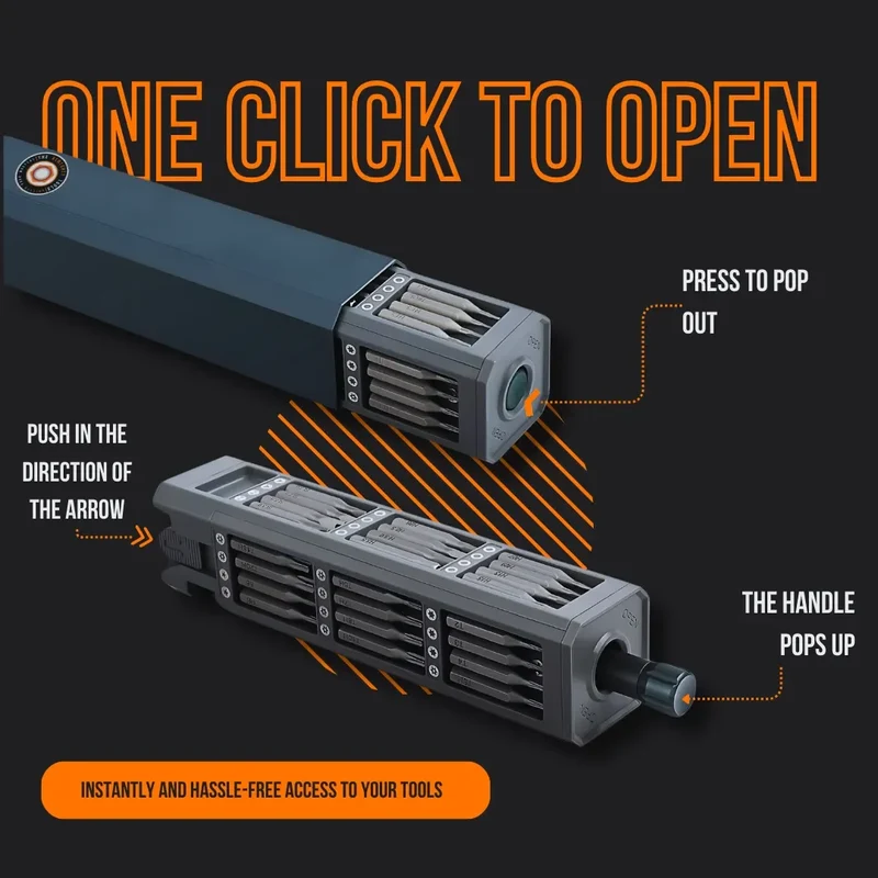 The Almighty Screwdriver Portable Set 46 in 1™