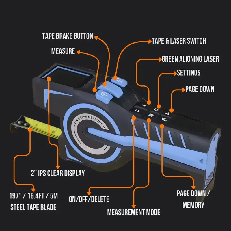 The Almighty Laser Tape Pro™