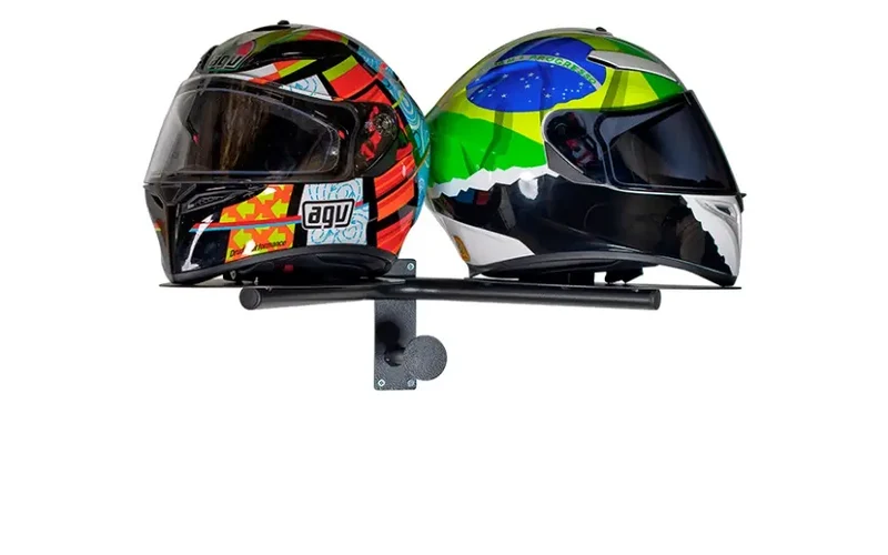 Biker Tidy Double Helmet Storage Hanger