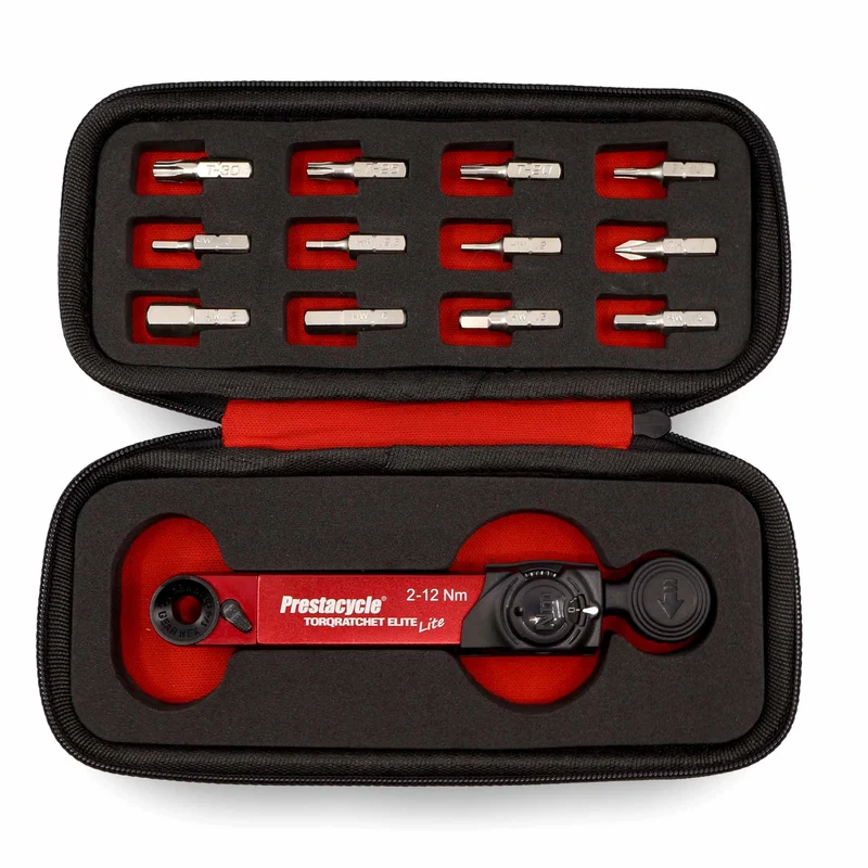 Prestacycle TorqRatchet ELITE Lite - Tragbares Multifunktions-Ratschenwerkzeug mit 2~12 Nm Drehmoment