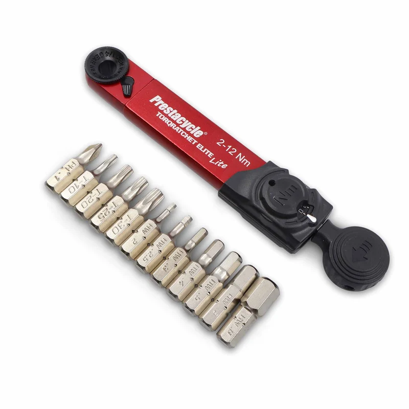 Prestacycle TorqRatchet ELITE Lite - Tragbares Multifunktions-Ratschenwerkzeug mit 2~12 Nm Drehmoment