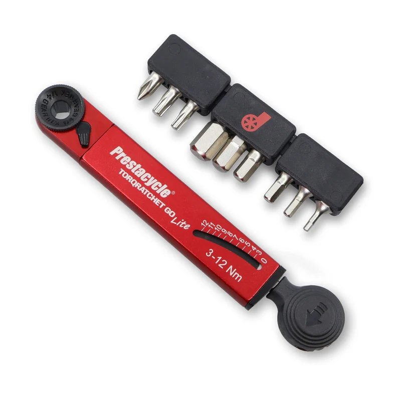Prestacycle TorqRatchet GO Lite – Tragbare Multifunktions-Ratsche mit 3–12 Nm Drehmoment