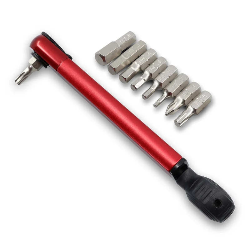 Prestacycle TorqRatchet GO Lite – Tragbare Multifunktions-Ratsche mit 3–12 Nm Drehmoment