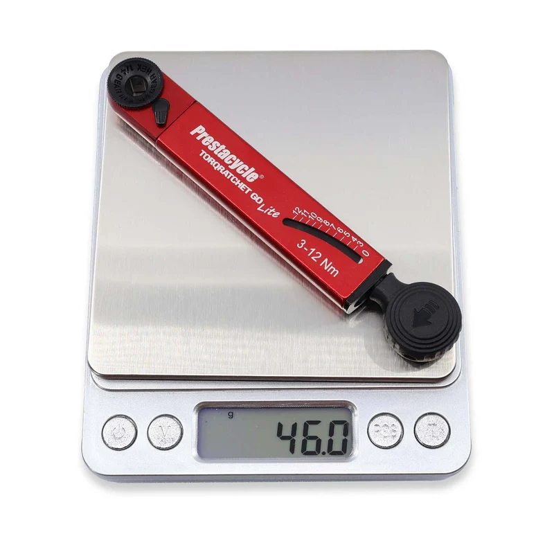 Prestacycle TorqRatchet GO Lite – Tragbare Multifunktions-Ratsche mit 3–12 Nm Drehmoment