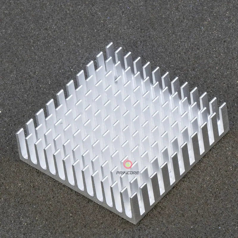 Aluminiumkühlkörper inkl. Transferklebefolie