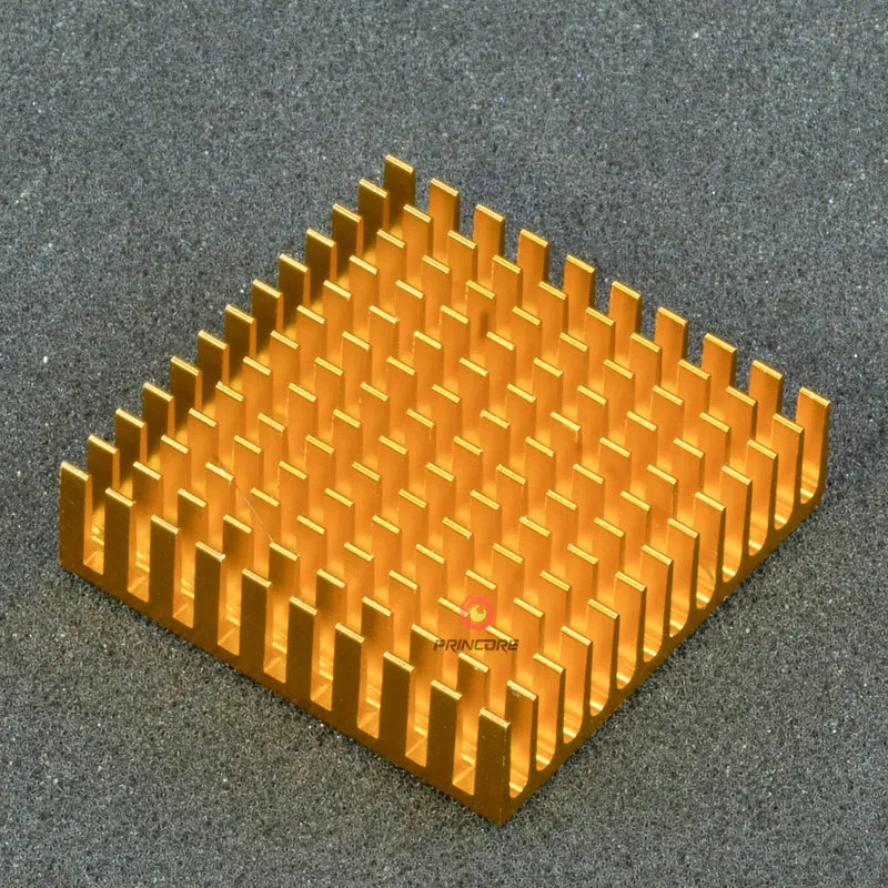 Aluminiumkühlkörper inkl. Transferklebefolie
