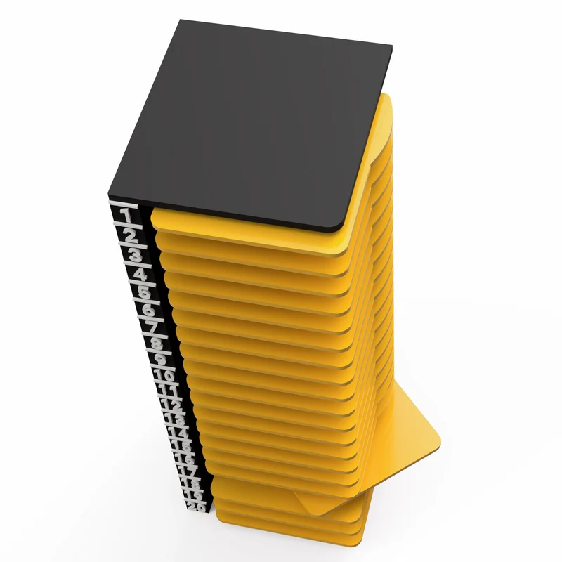 Tool Tag Tower CAT40 - 3D Model