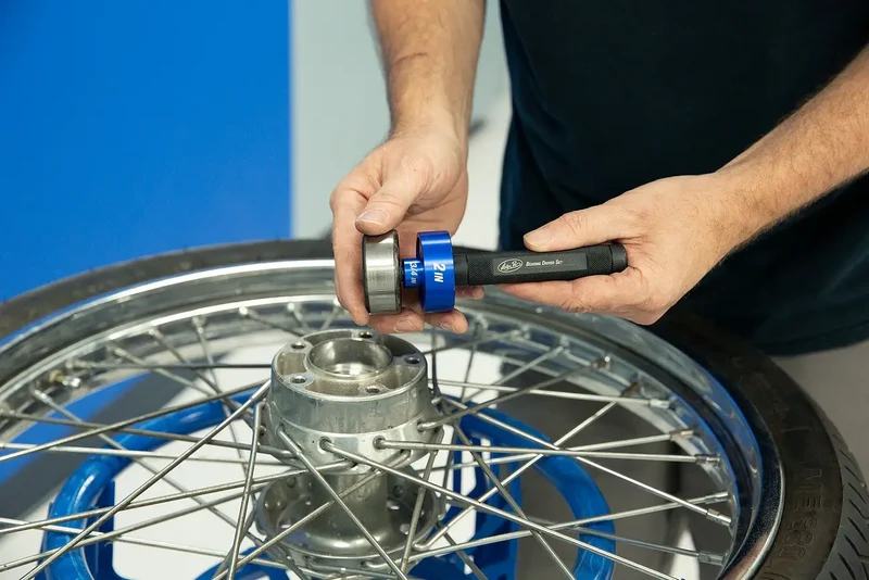 Motion Pro Wheel Bearing Driver Set for Harley Davidson