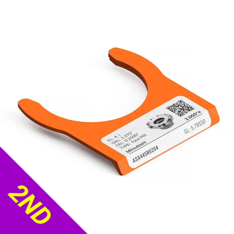 Tool Tags CAT40 / HSK63A / HSK63F - Edgeview - Seconds