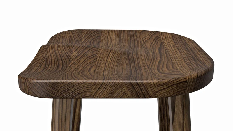 Stool Seat 3D Model - VCarve