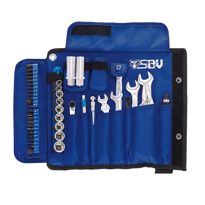 SBV Tools Basic Adventure Motorcycle Tool Kit Universal