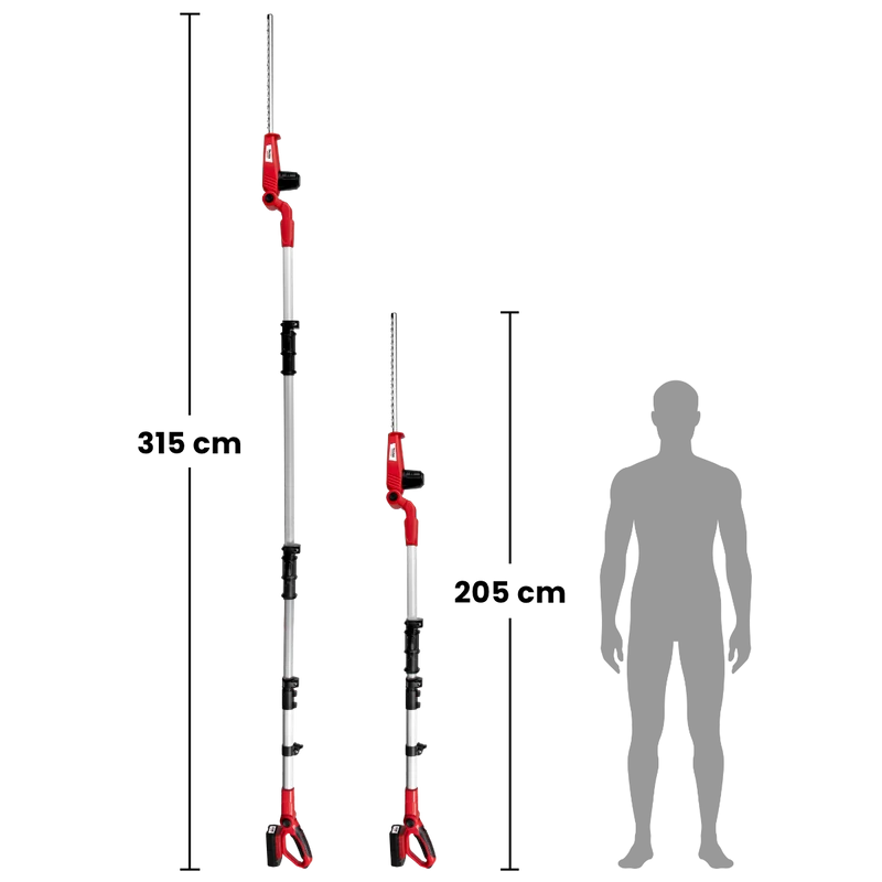 XXL 20V Li-Ionen Akku-Heckenschere