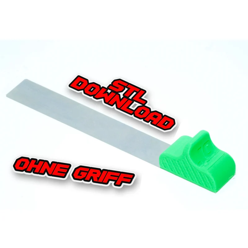 Einstellfolie 0,10mm OHNE Griff