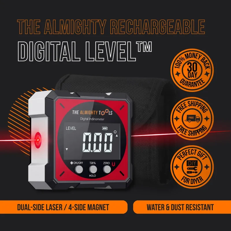 The Almighty Rechargeable Digital Level™