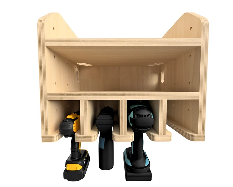 Cordless Power Tool Holder CNC Files
