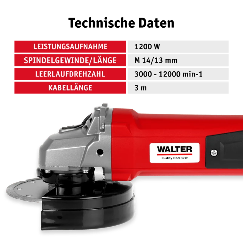 Winkelschleifer 1200 W / 125 mm