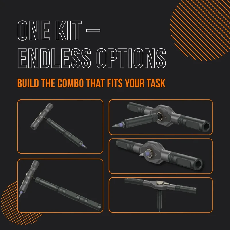 The Almighty Ratchet Wrench™ Set 42 in 1