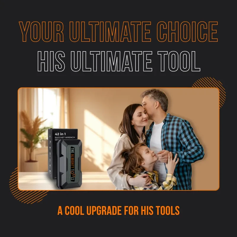 The Almighty Ratchet Wrench™ Set 42 in 1