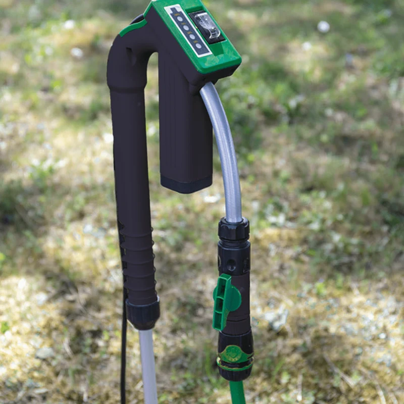 Li-Ion Akku-Regenfasspumpe 12 V + 2 Akkus
