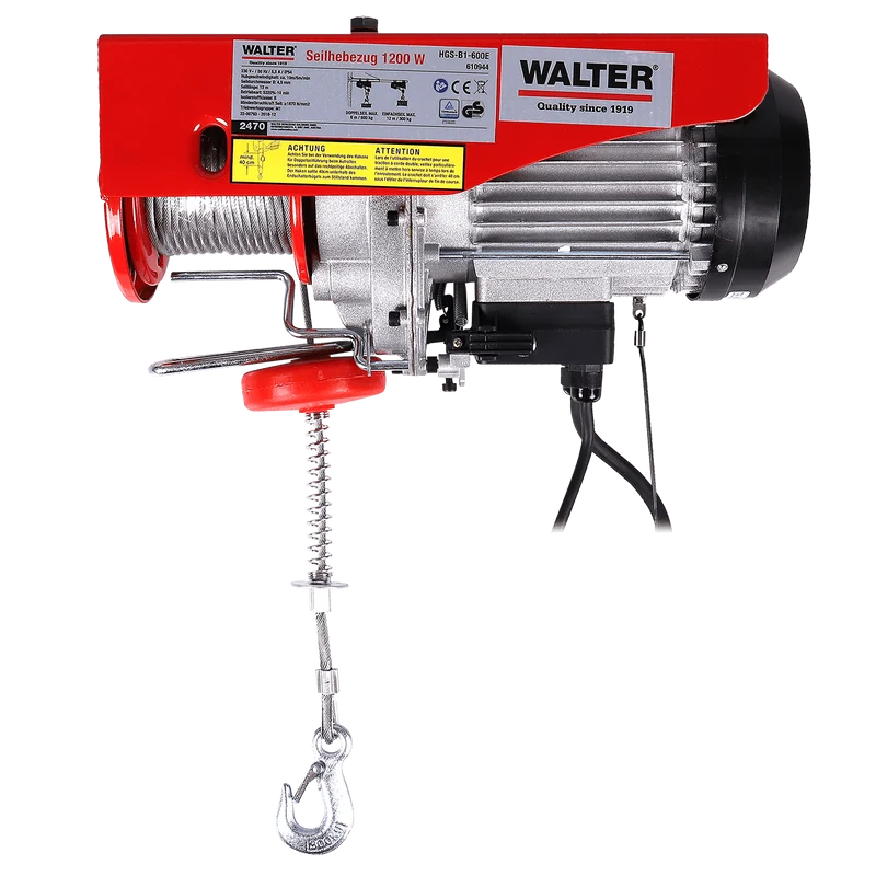 Seilhebezug 1200 W