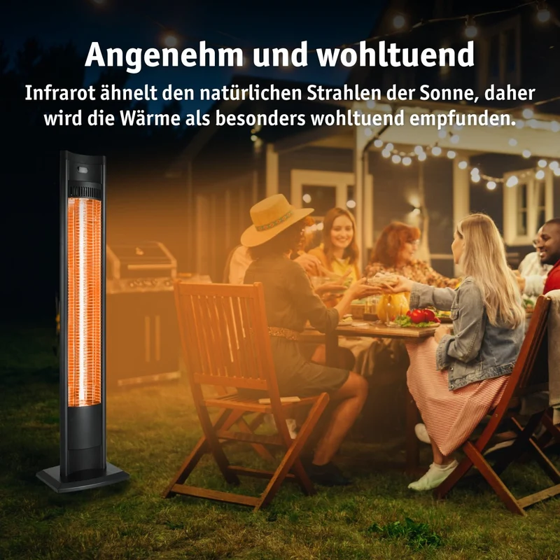 Infrarot Standheizstrahler 2000 W