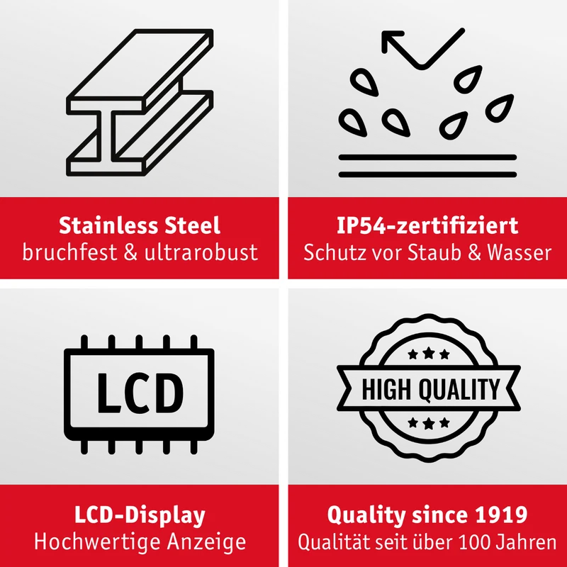 Digitale Schieblehre spritzwasserdicht