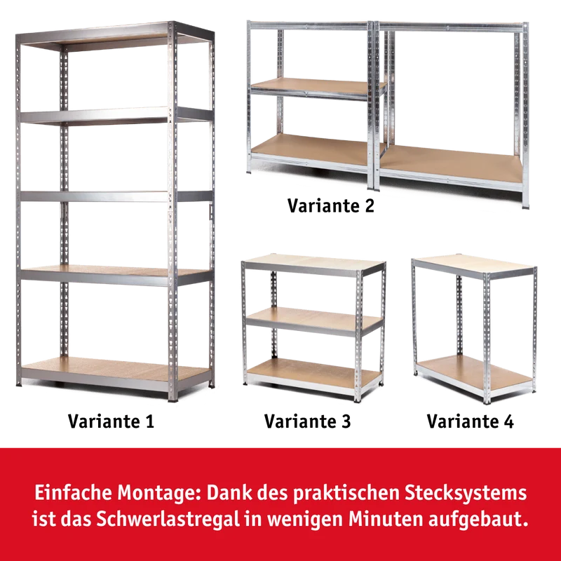 Schwerlastregal 875 kg