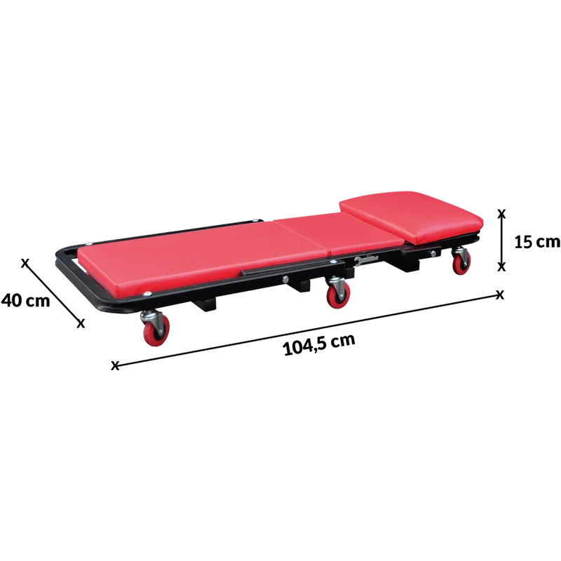 Werkstatt-Rollliege 2-in-1