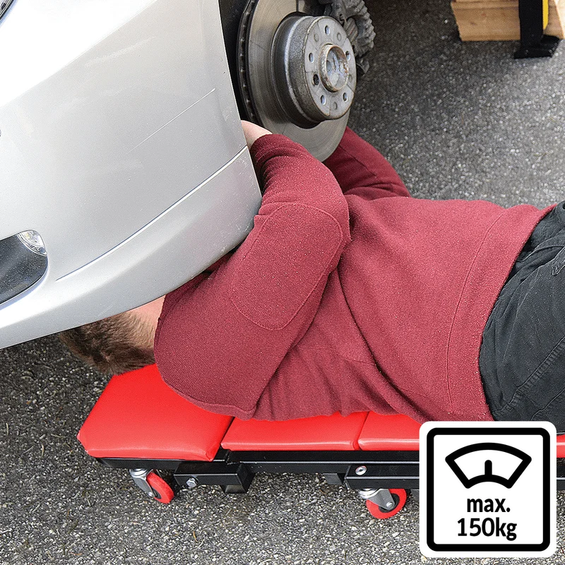 Werkstatt-Rollliege 2-in-1