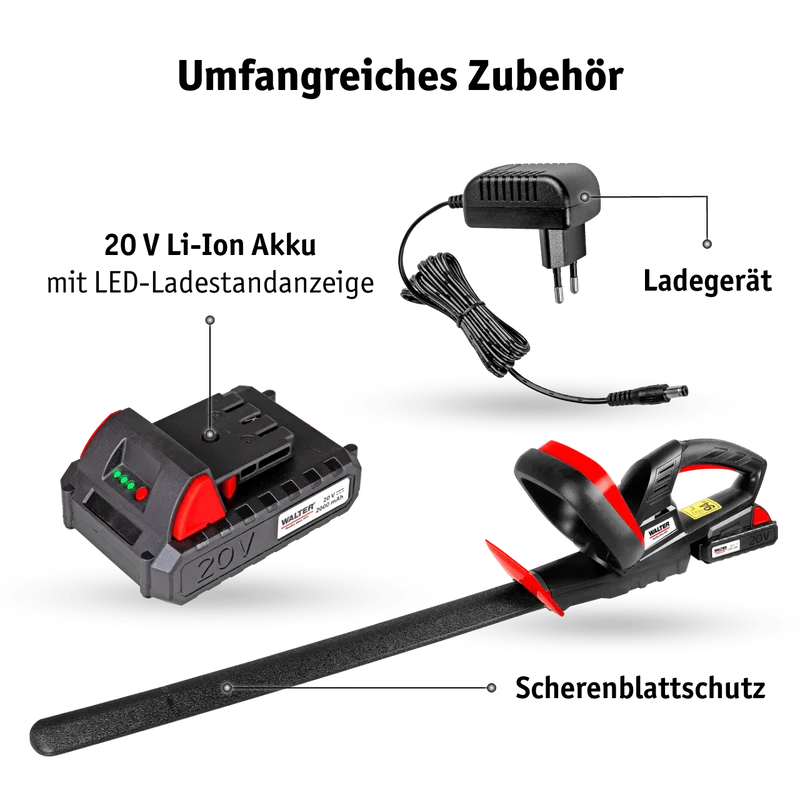 Li-Ion Akku-Heckenschere 20 V