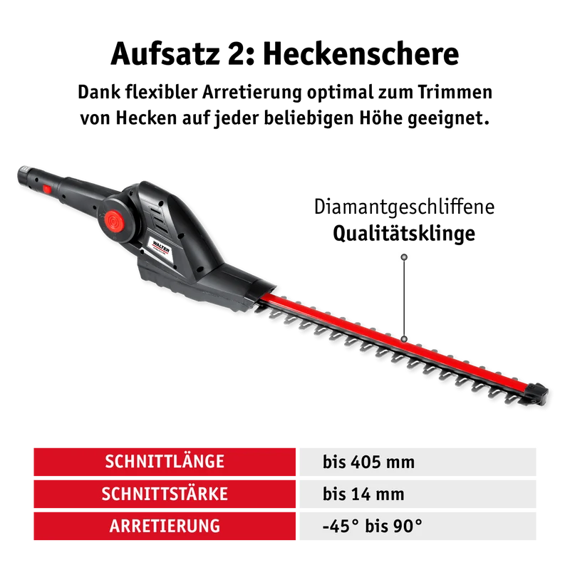 Li-Ion Akku-Hochentaster Heckenschere 20 V