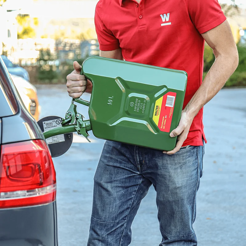 Benzinkanister mit Trichter Set 10 L 2-tlg.