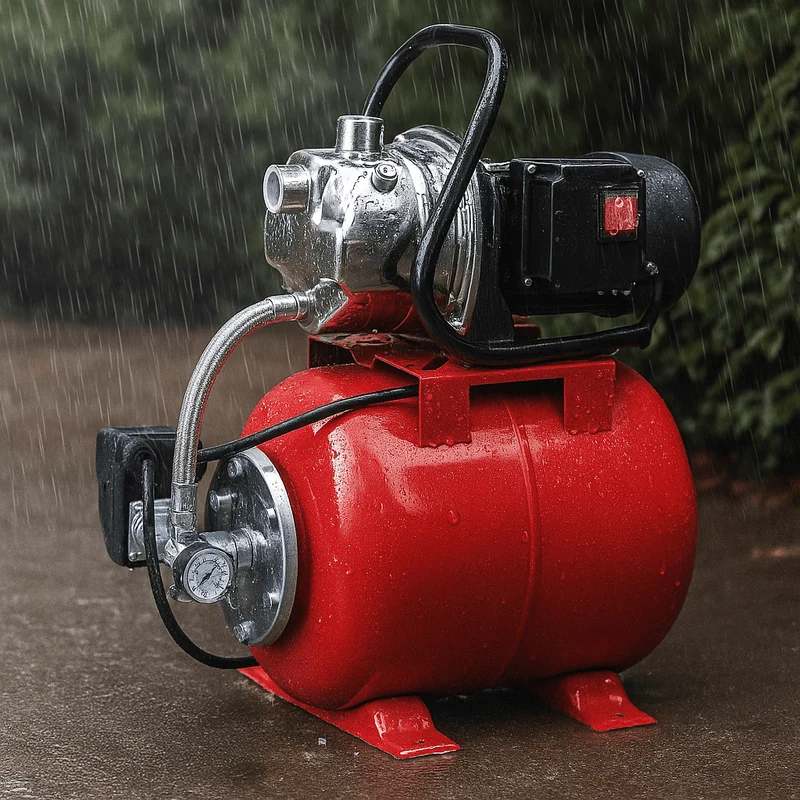 Edelstahl Hauswasserwerk 1200 W