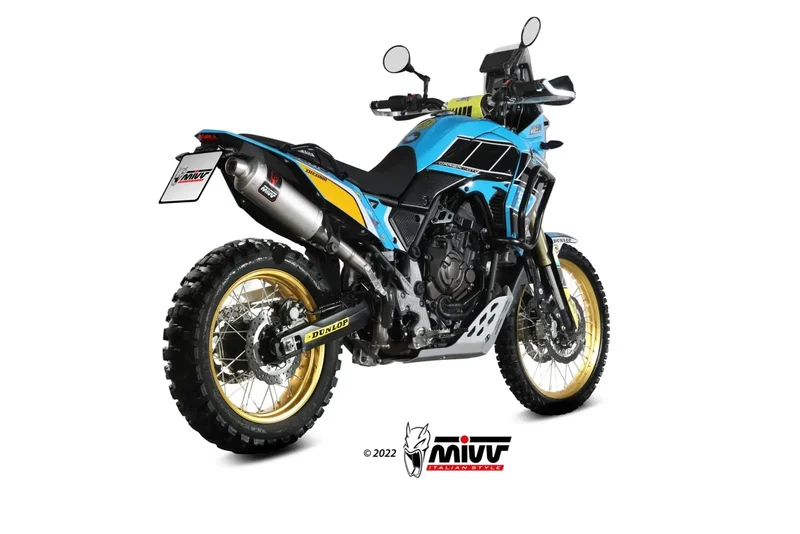 MIVV Endschalldämpfer Edelstahl Hoch - Yamaha Tenere 700