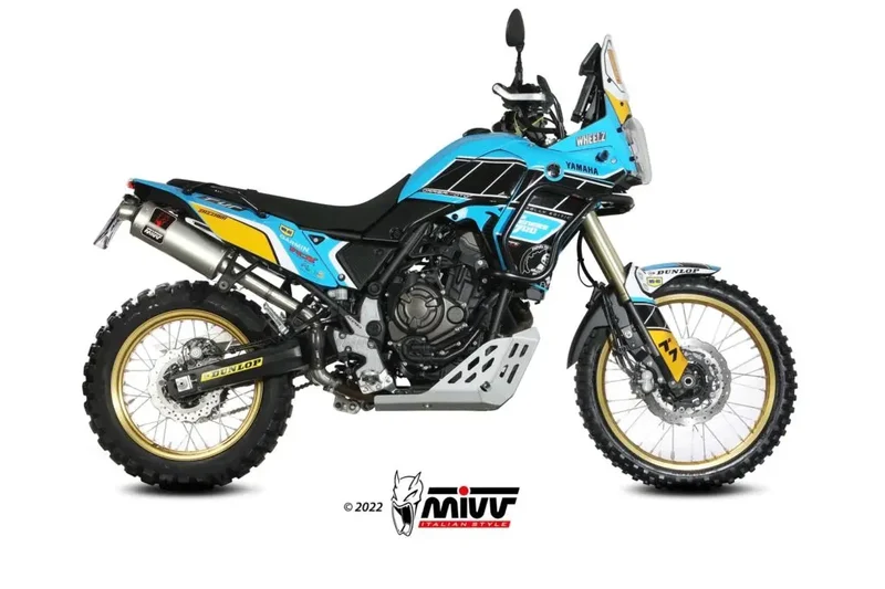MIVV Endschalldämpfer Edelstahl Hoch - Yamaha Tenere 700